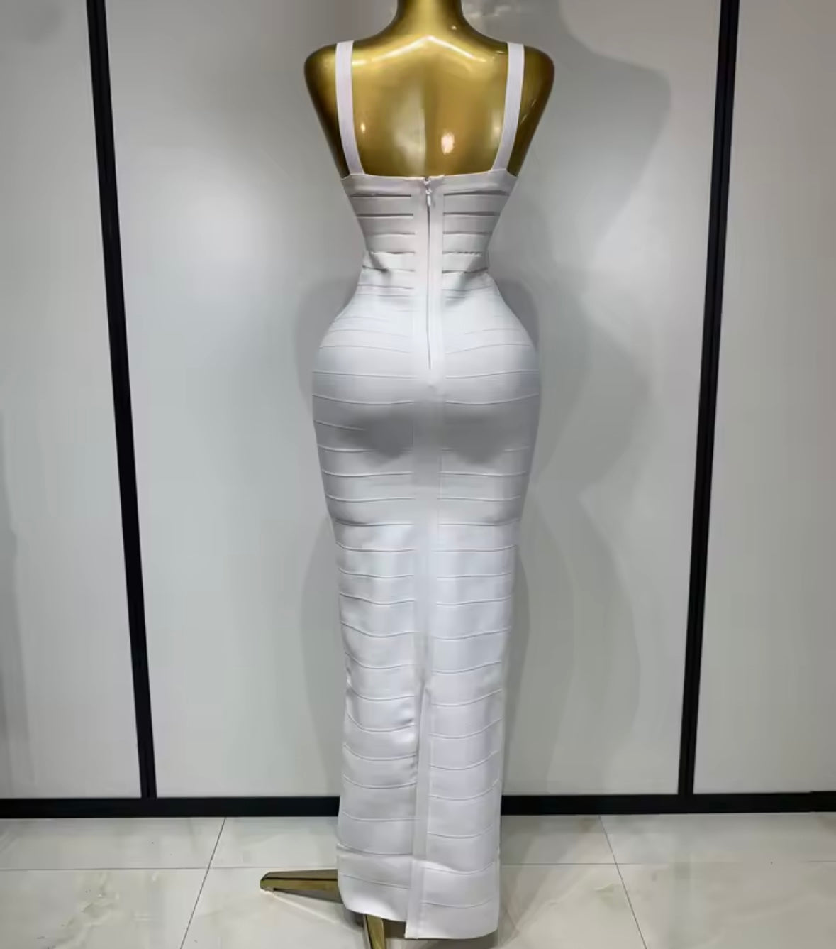 Sexy Sleeveless Bandage Maxi Dress