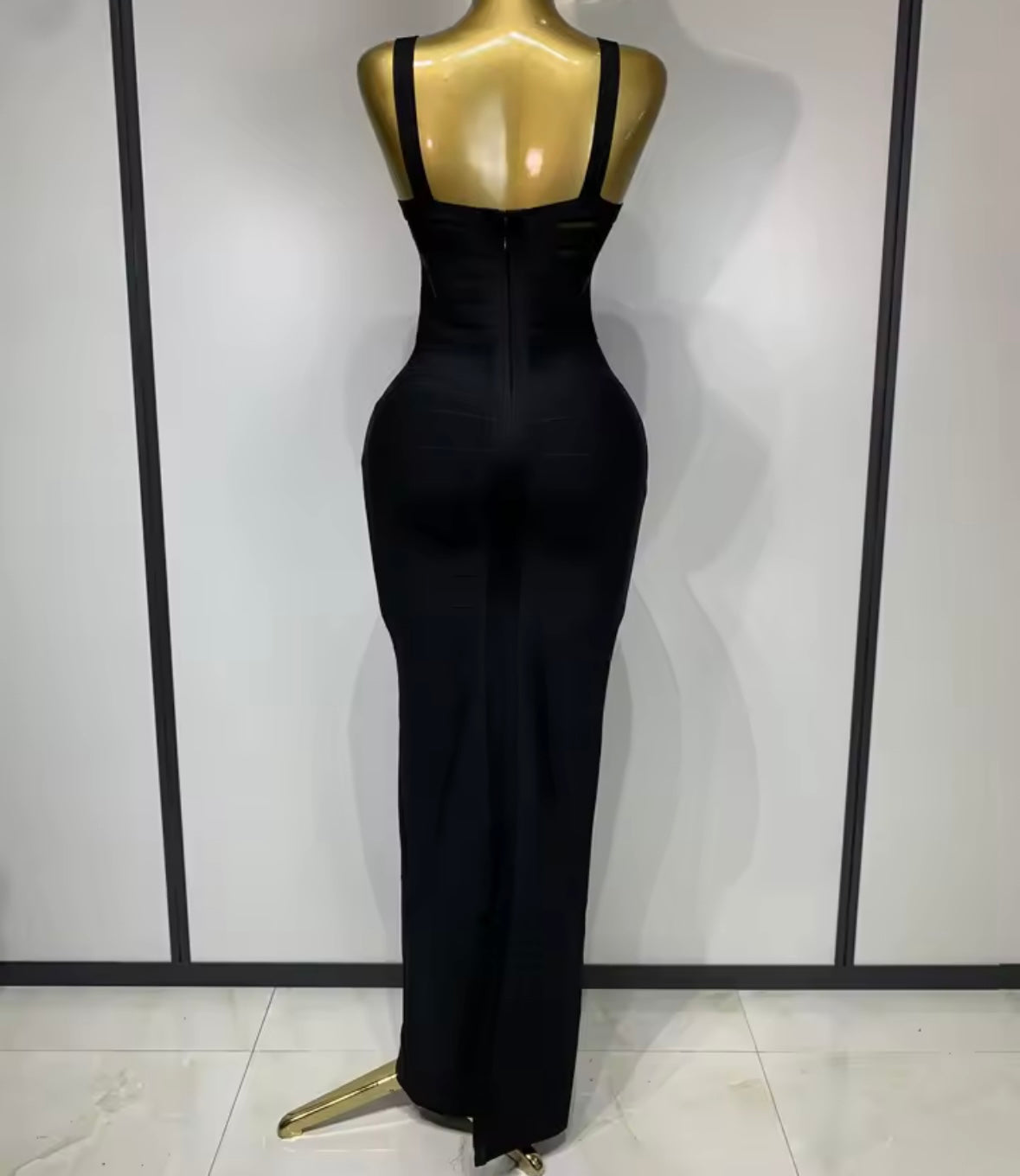 Sexy Sleeveless Bandage Maxi Dress