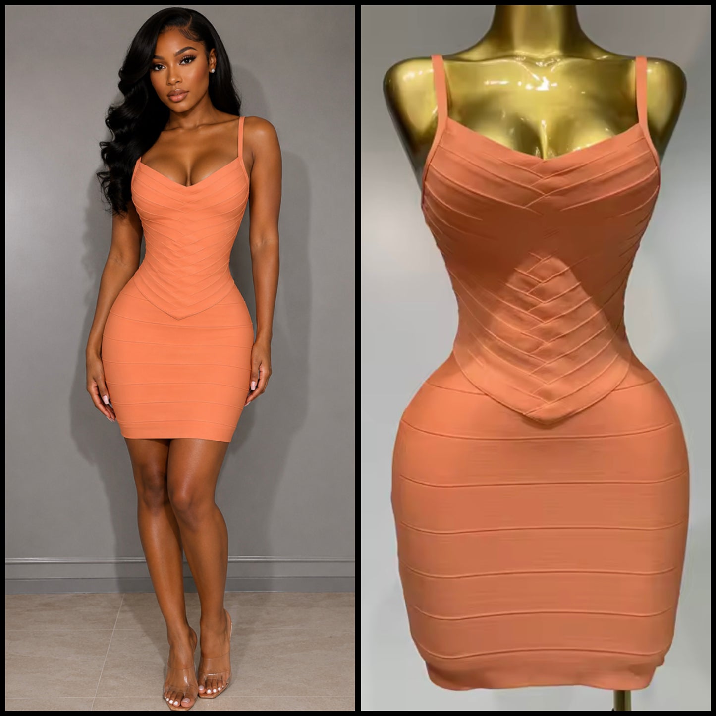 Sexy Sleeveless Bandage Dress