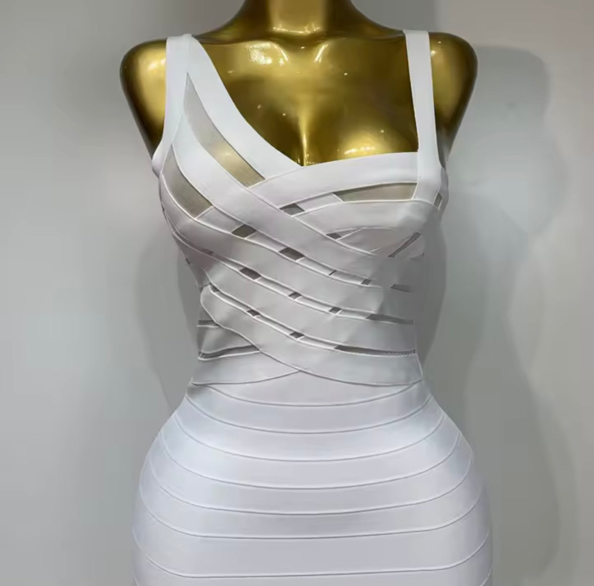 Sexy Sleeveless Bandage Maxi Dress