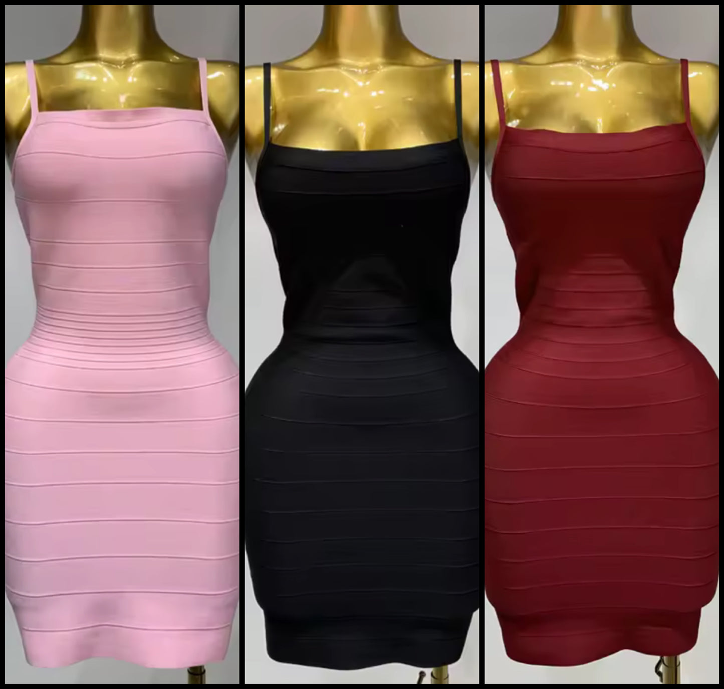 Sleeveless Sexy Bandage Short Dress
