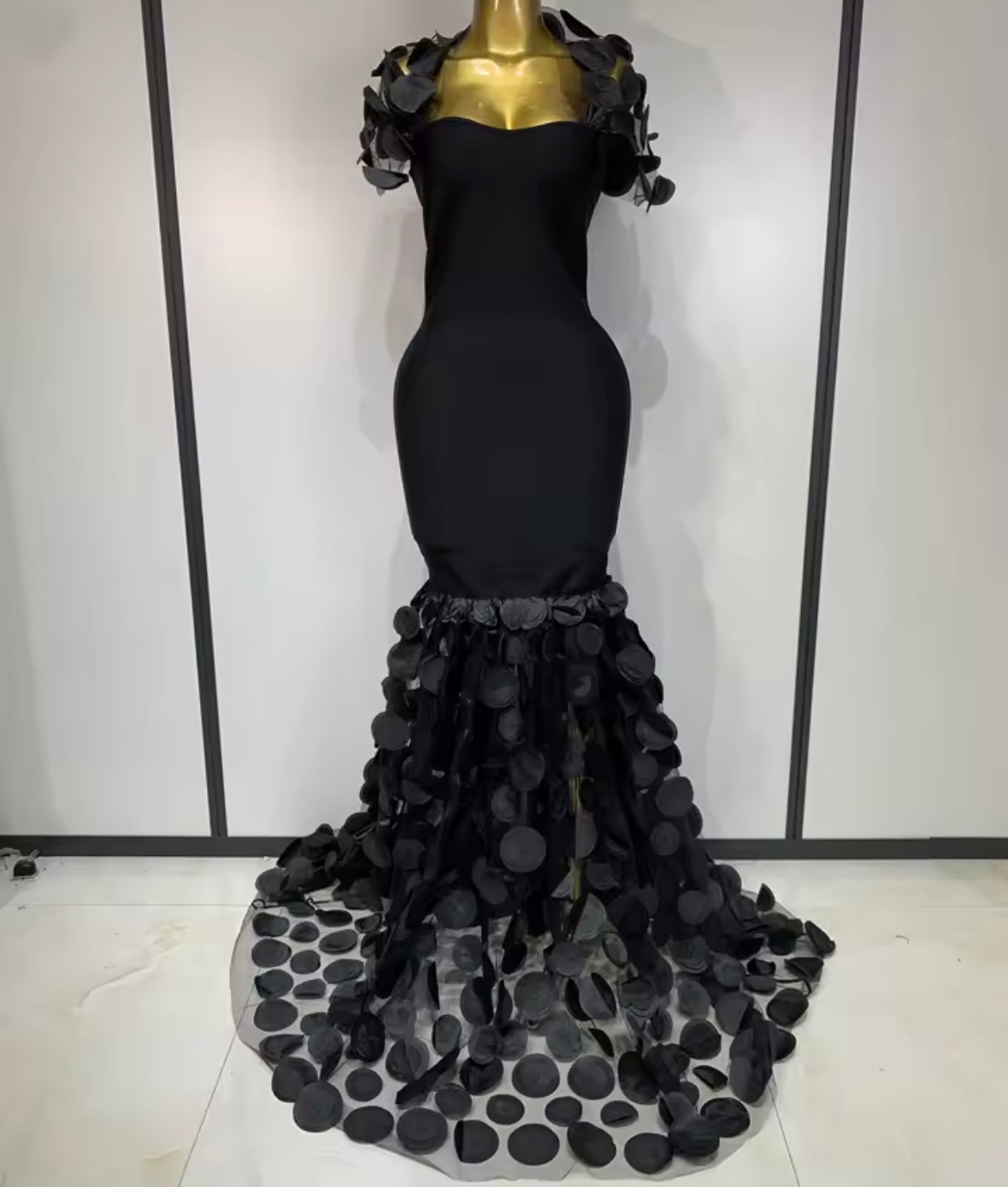 Elegant Sexy Sleeveless Floral Patchwork Floor-Length Dress