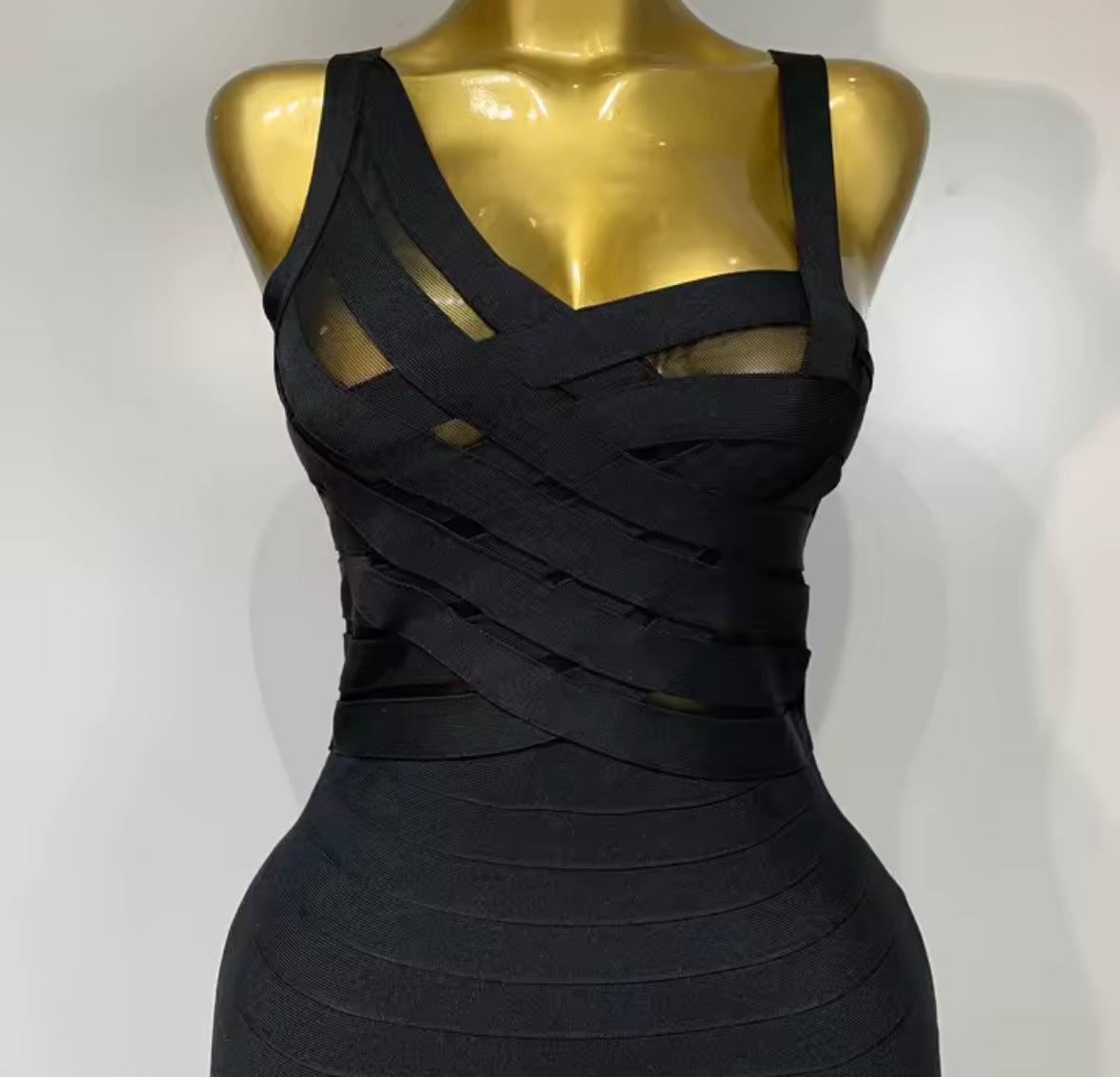 Sexy Sleeveless Bandage Maxi Dress