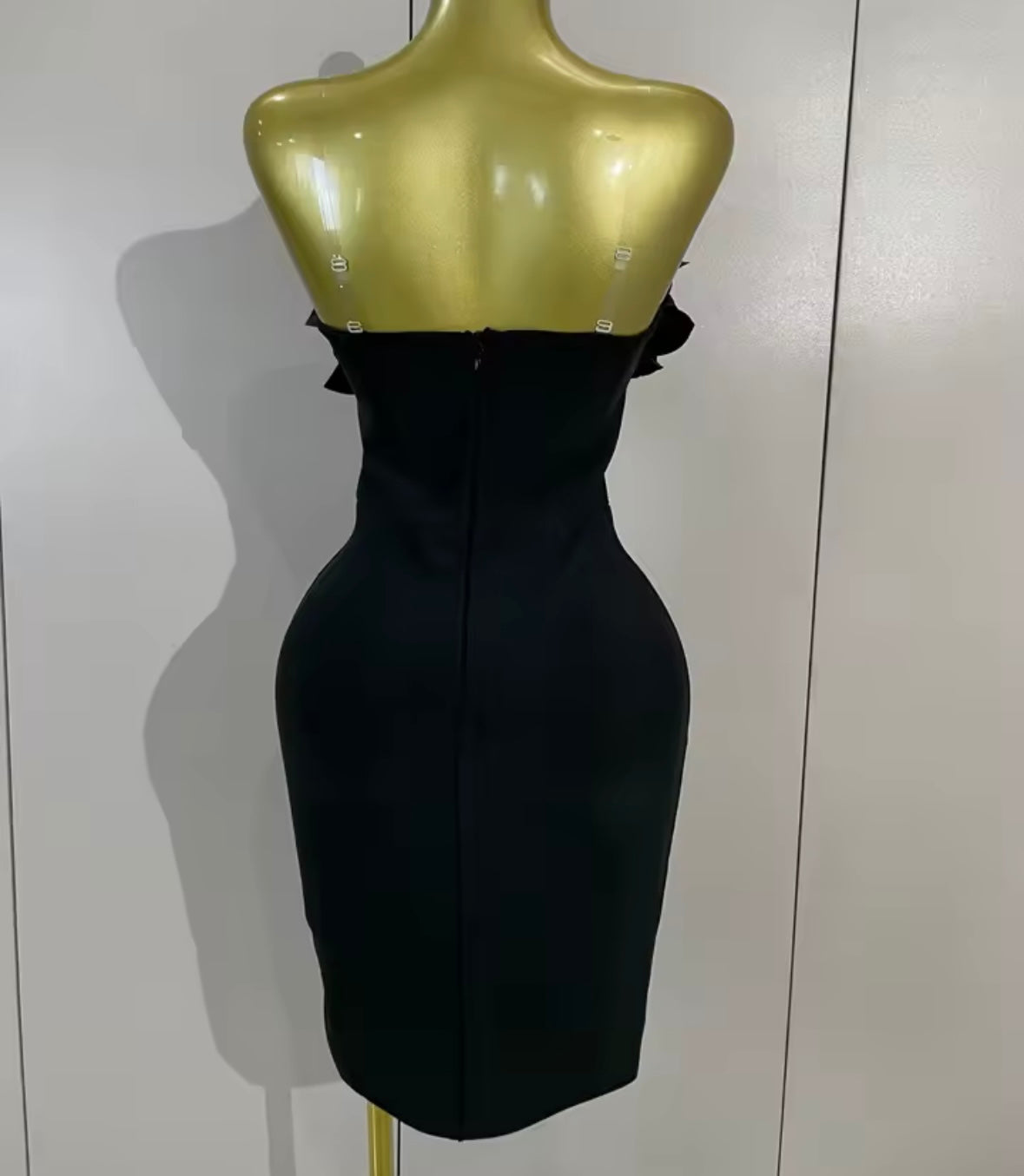 Sexy Floral Strapless Bandage Dress