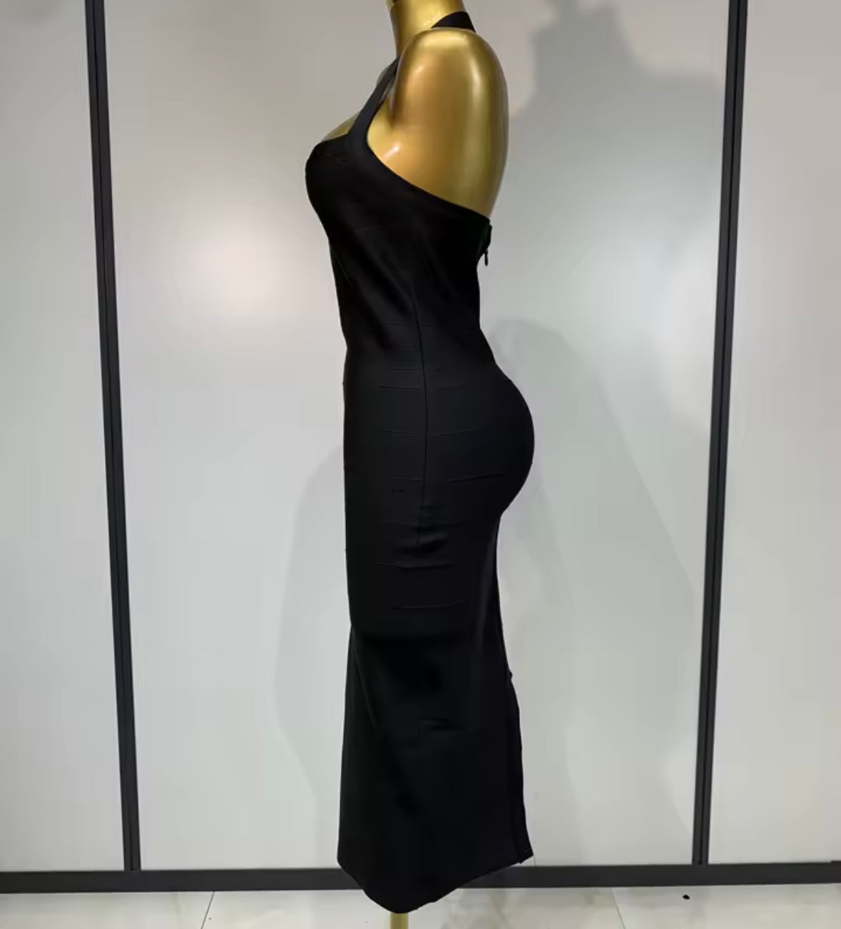 Sexy Halter Sleeveless Bandage Dress