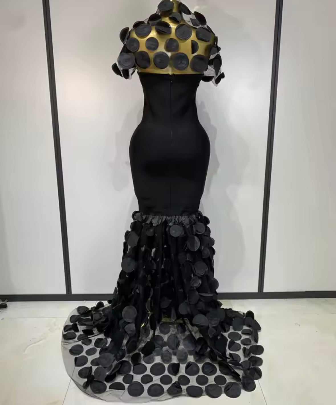 Elegant Sexy Sleeveless Floral Patchwork Floor-Length Dress